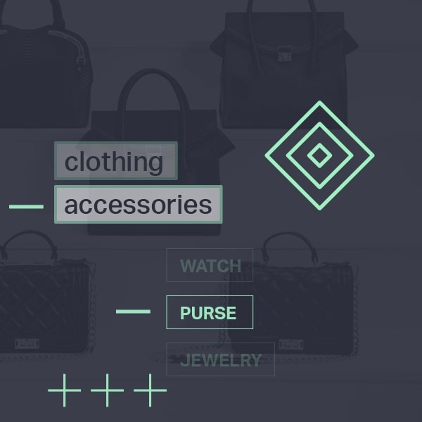 Categorization of content on the basis of clothing, accessories for e-commerce site, a content use case
