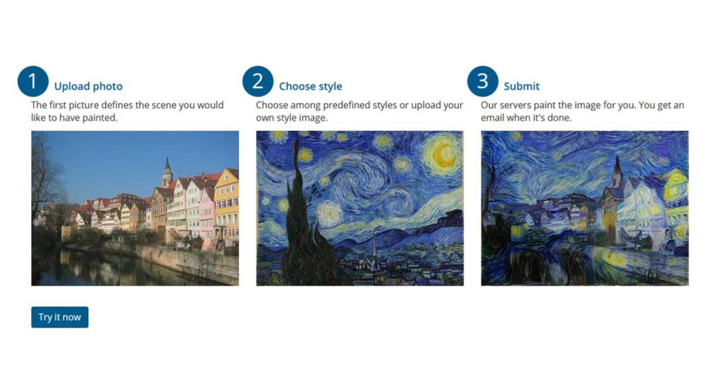 Deepart.io take photo and turn it into an artistic masterpiece
