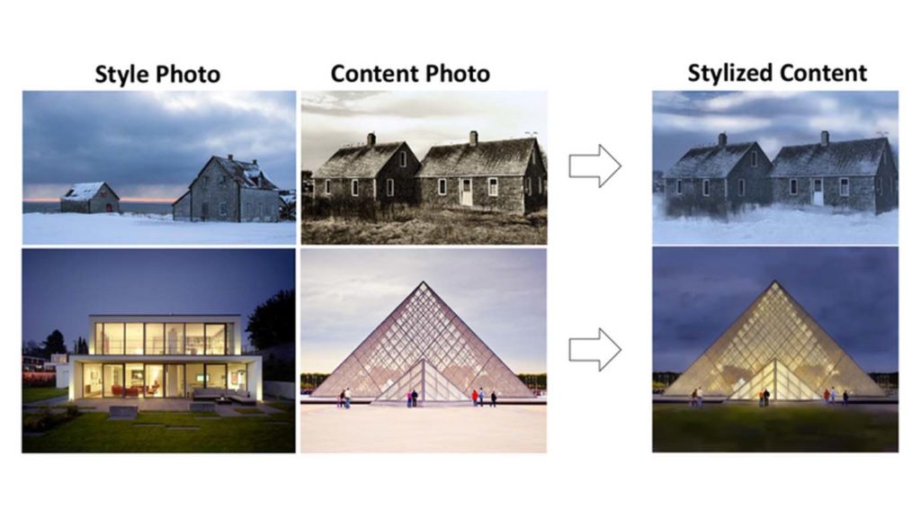 take any input image and produce a cool and stylized photo-realistic output image