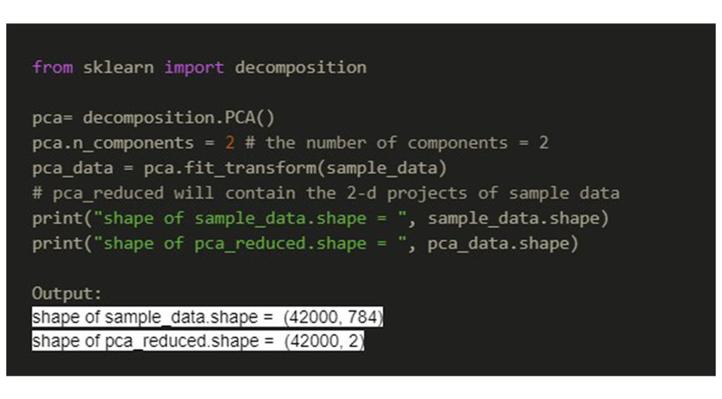 Principal Component Analysis(PCA)