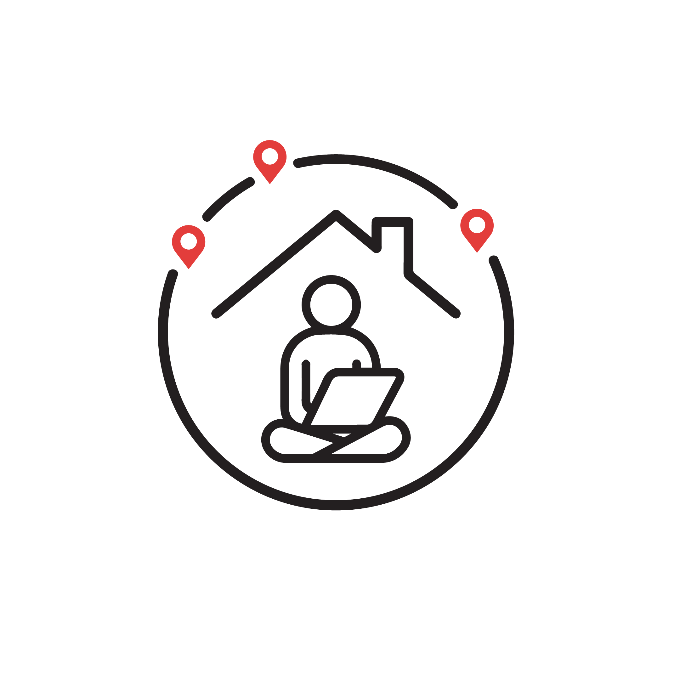 remote work icon