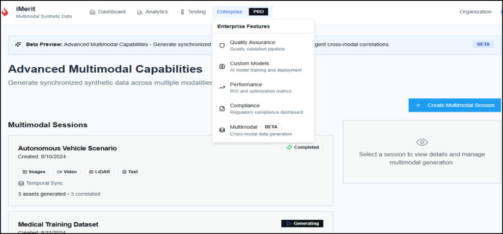 Advanced Multimodal Capabilities​