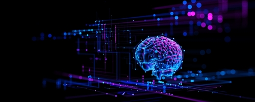 Digital Brain Hologram Hud