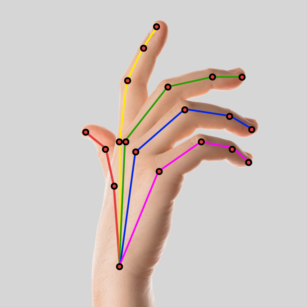 HAND & FINGER KEYPOINT ANNOTATION