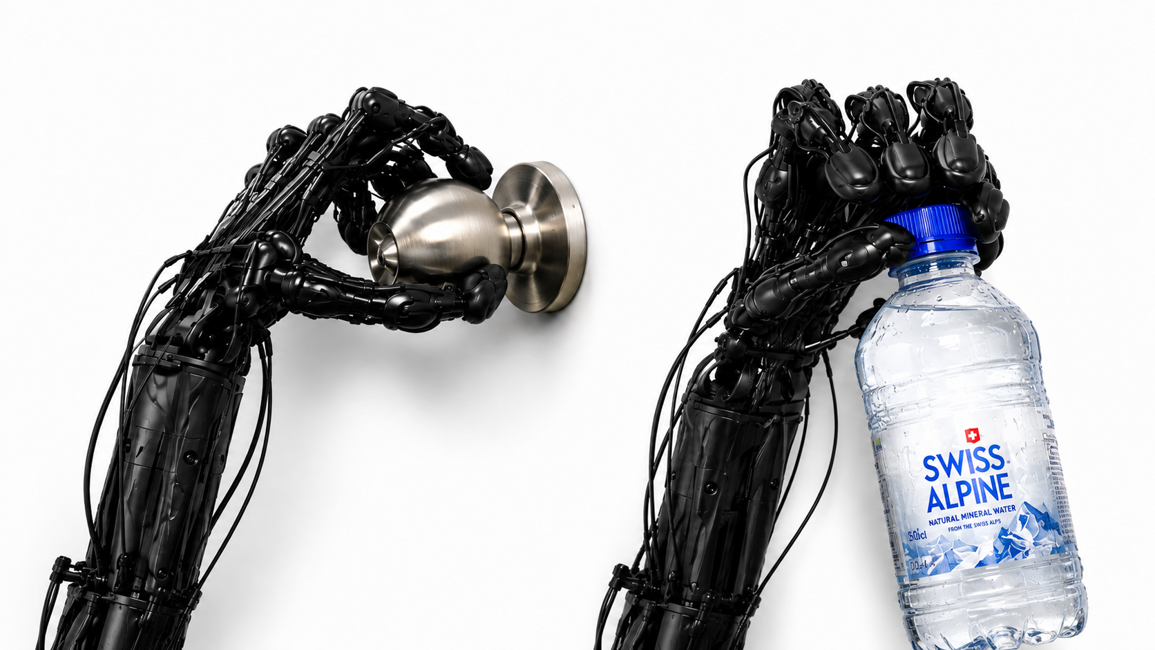 Image showing the synchronization challenge across joint angles, tactile arrays, and contact force data streams in a robotic manipulation.
