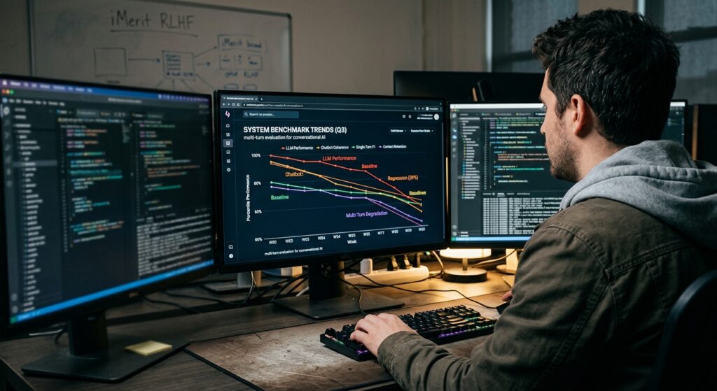 Analyzing declining performance chart