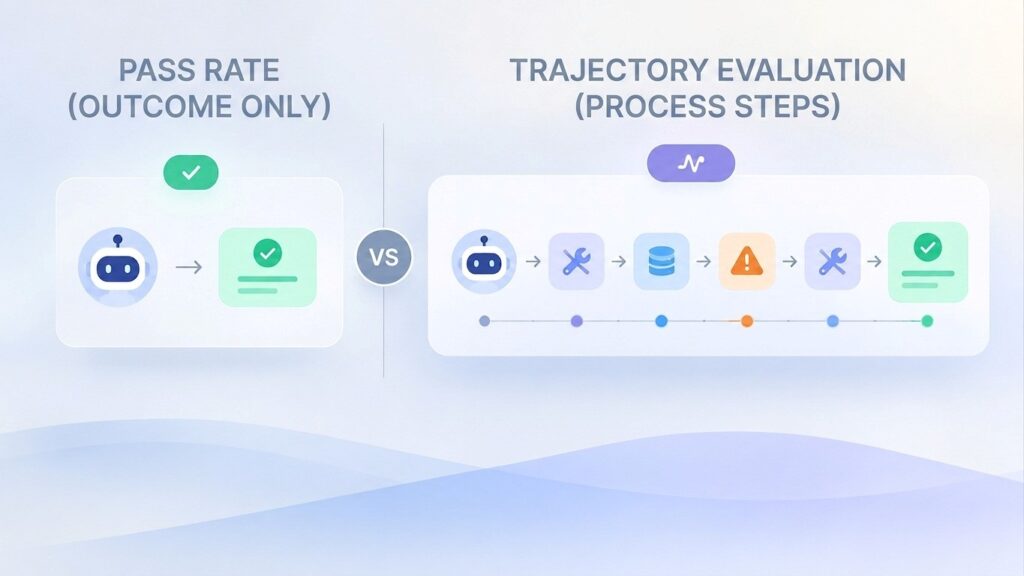 Rethinking AI agent performance: Trajectory vs. terminal state